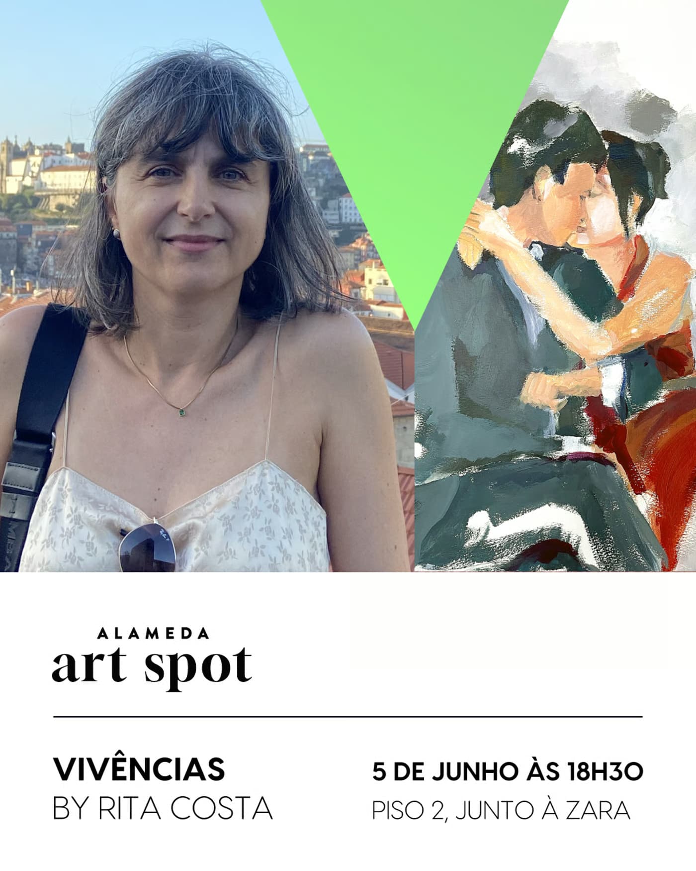 Vivências – Exposição de Pintura de Rita Costa no Alameda Shop&Spot