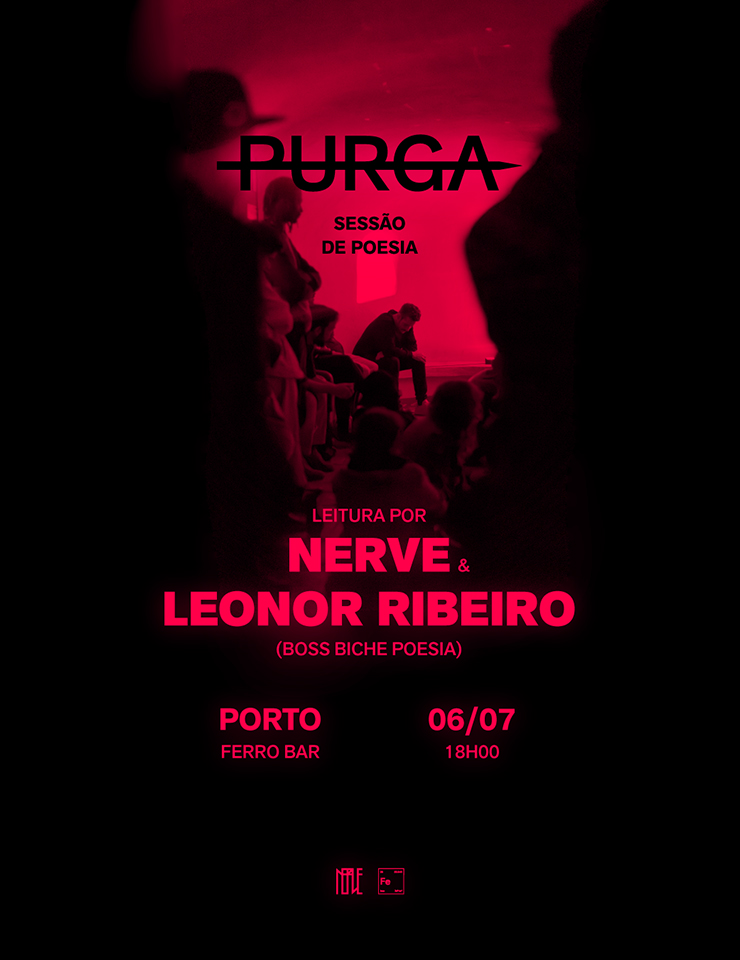 PURGA – Sessão de Poesia com NERVE & Leonor Ribeiro