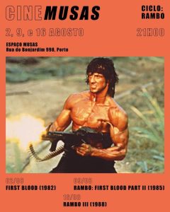 CineMusas apresenta: Ciclo RAMBO – mais do que ação?