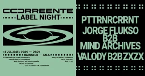 COORREENTE Label Night no Hard Club: Techno Intenso em Porto