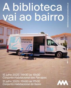 A Biblioteca Vai ao Bairro em São Mamede de Infesta