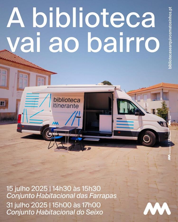 A Biblioteca Vai ao Bairro em São Mamede de Infesta