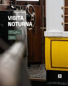 À Noite na Central: Visita Noturna no Museu do Carro Eléctrico com Viagem no Elétrico Histórico