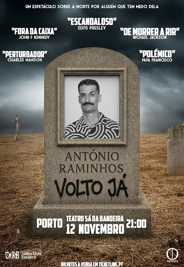 António Raminhos regressa com “Volto Já”