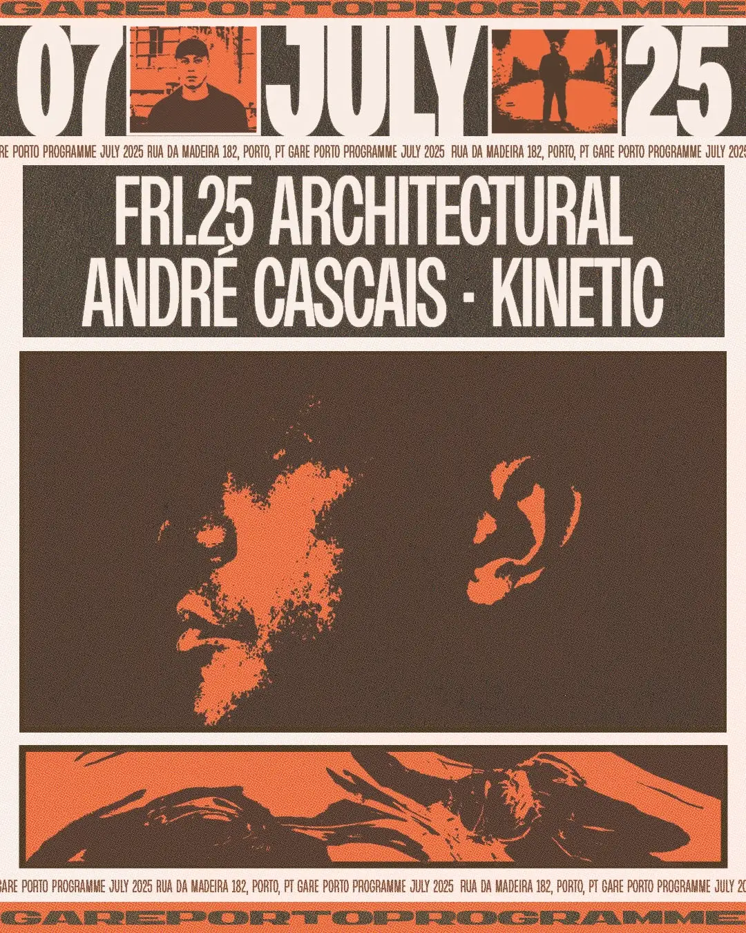 Architectural, André Cascais e Kinetic agitam o Gare Porto