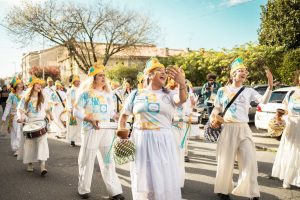 Baque Flores do Porto leva o Maracatu de Baque Virado ao Jardim de Sarah Afonso