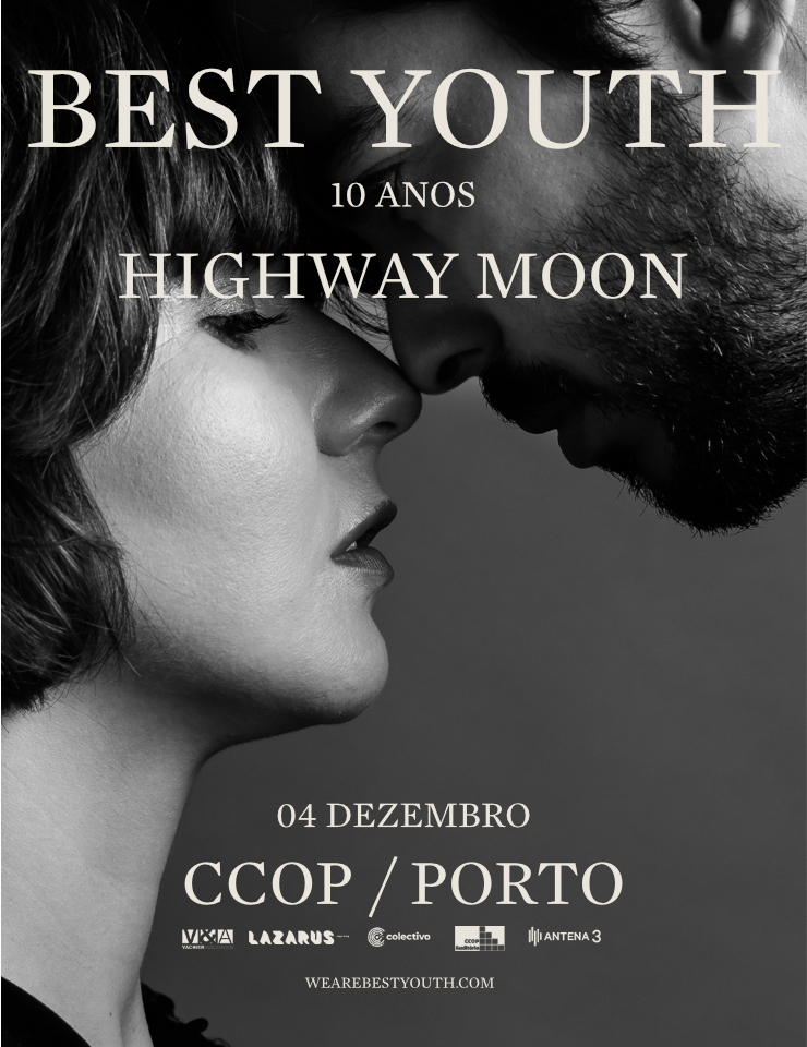 Best Youth comemoram 10 anos de “Highway Moon” no Auditório CCOP
