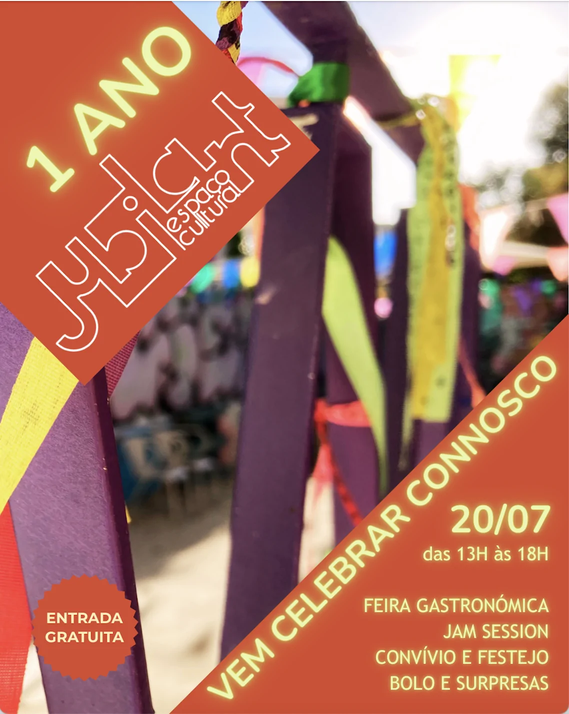 1 ano de Espaço Cultural Jubilant