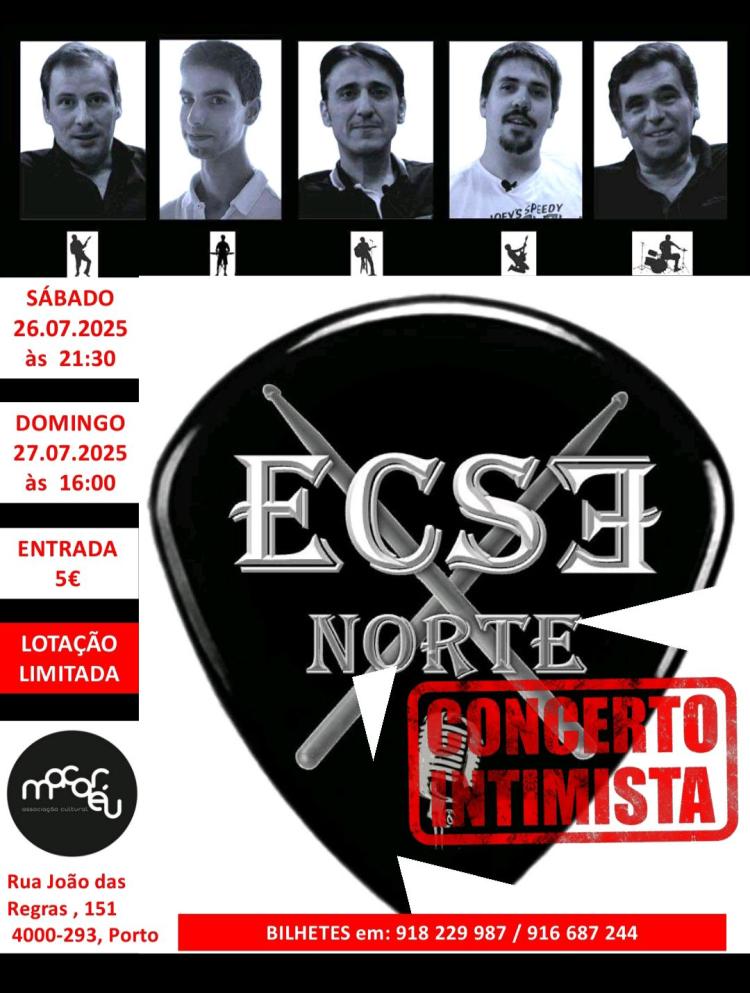 Concerto Intimista com ECSE Norte no Porto