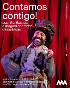 Contamos Contigo! – Sessão de Contos com Rui Ramos