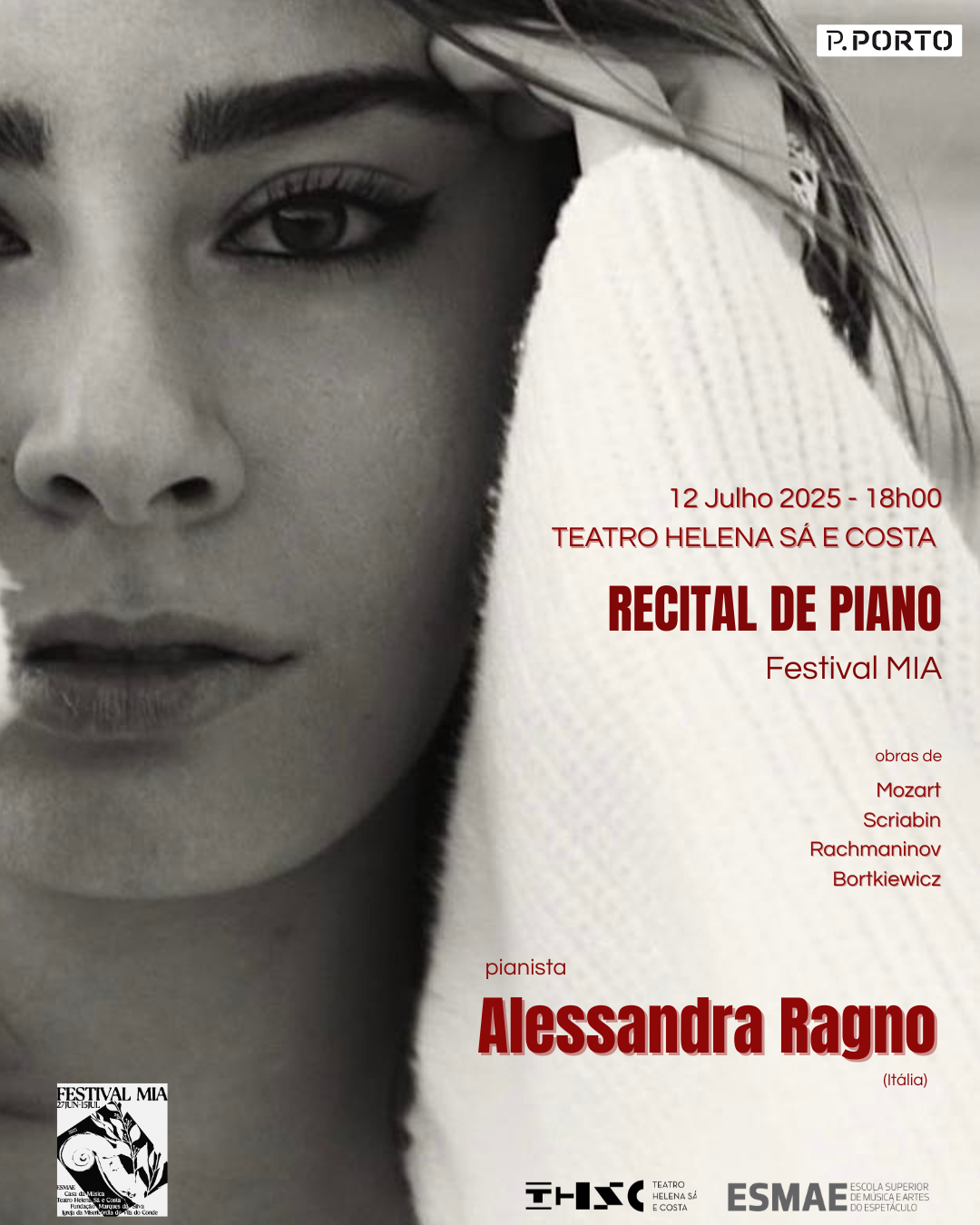 Festival MIA: Concerto de Piano com Alessandra Ragno