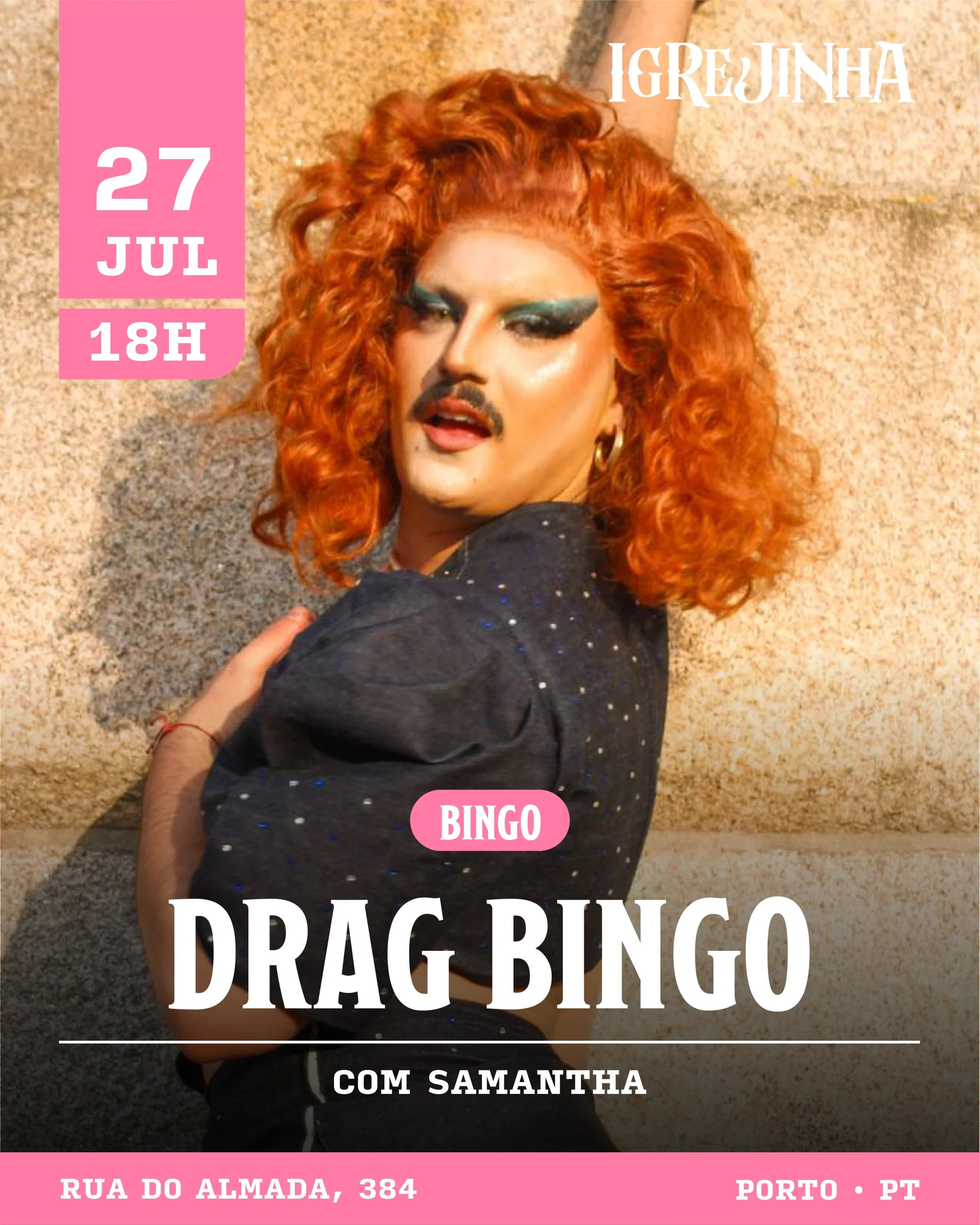 Drag Bingo no Igrejinha