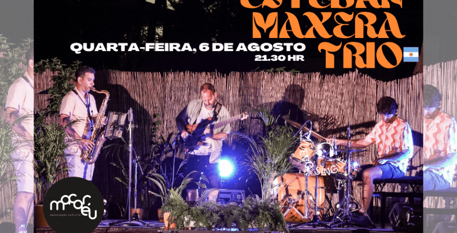 Esteban Maxera Trio ao vivo no Macaréu: jazz contemporâneo com alma sul-americana