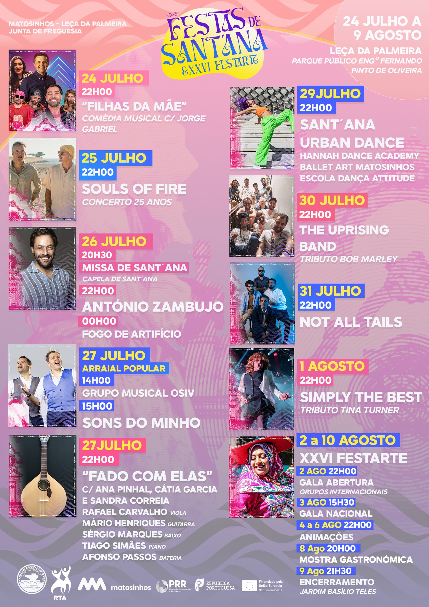 Festas de Sant´Ana 2025 – Leça Palmeira