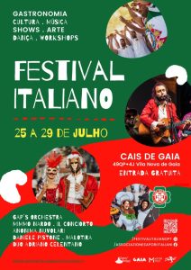 Festival Italiano ’25 Uma Celebração da Cultura Italiana no Cais de Gaia