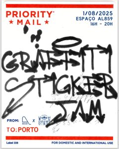 Graffiti StickerJam 1 — O Porto Colado à Arte Urbana