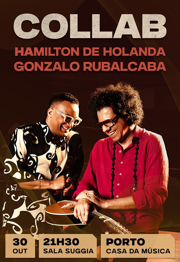 Hamilton de Holanda & Gonzalo Rubalcaba ao vivo na Casa da Música