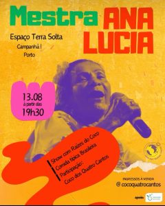 Turnê Mestra Ana Lúcia em Portugal
