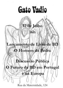 Lançamento da BD “O Homem da Pedra” com presença do autor – Uma reflexão visual sobre o ódio e a sua superação