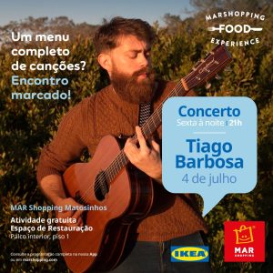 MAR Shopping Food Experience: Concerto de Tiago Barbosa