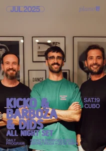 Kicko, Barboza e Dids em Set All Night no Plano B
