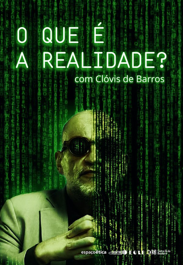 “O Que é a Realidade?” — Conferência com Clóvis de Barros no Teatro Sá da Bandeira