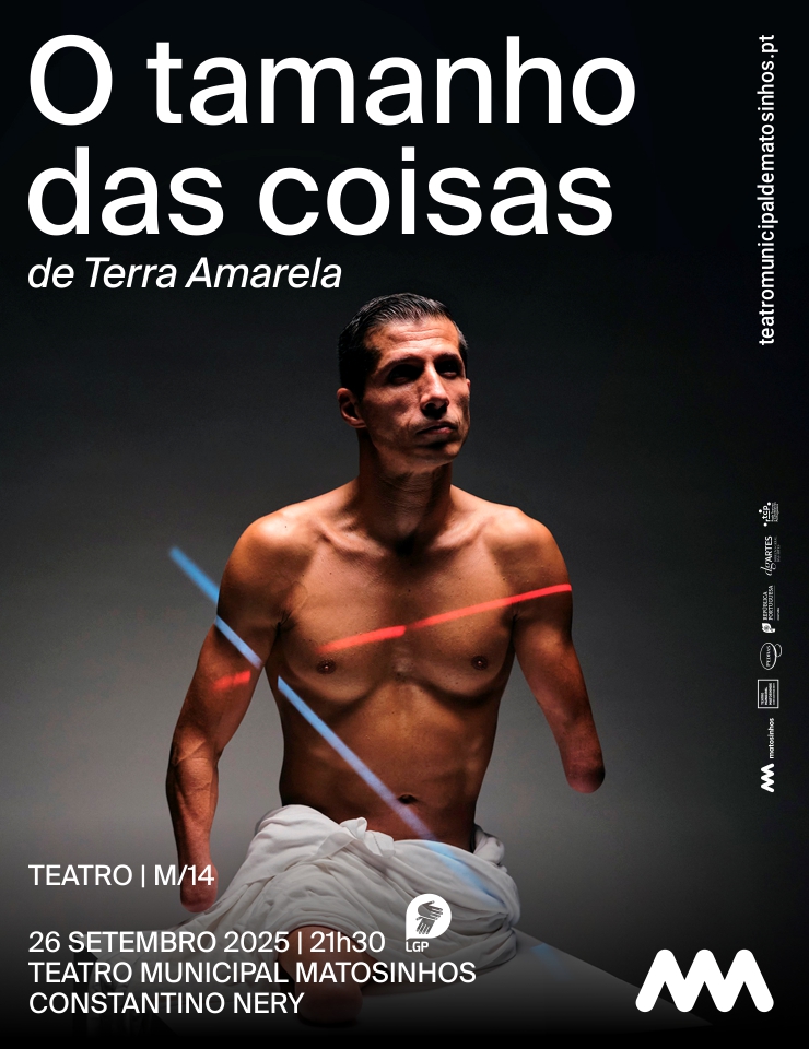 “O Tamanho das Coisas” – Um Solo Poético Sobre Escala, Utopia e Resistência