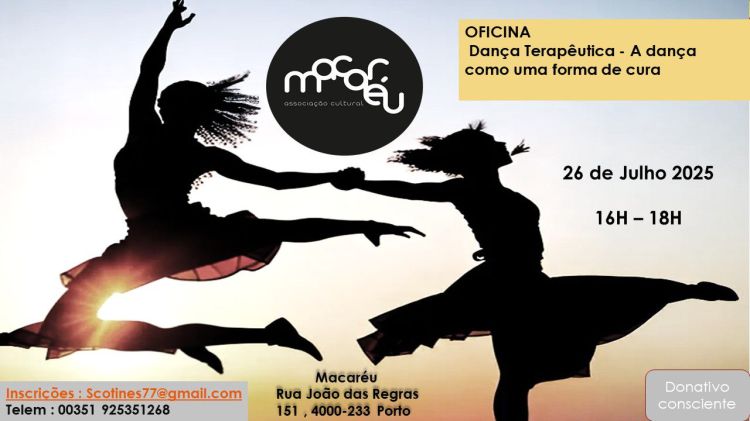 Oficina de Dança Terapêutica – A Dança como Forma de Cura