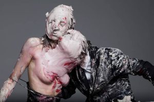 Olivier de Sagazan apresenta “Hybridation” no Teatro Rivoli