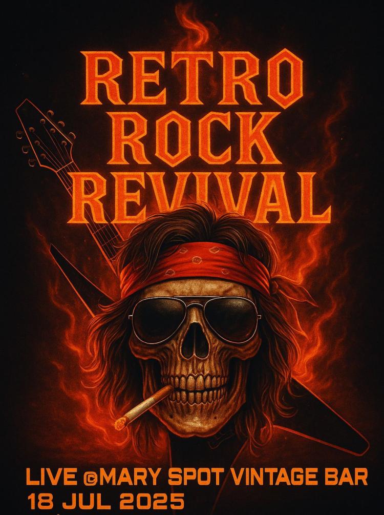 Retro Rock Revival Ao Vivo no Mary Spot Vintage Bar