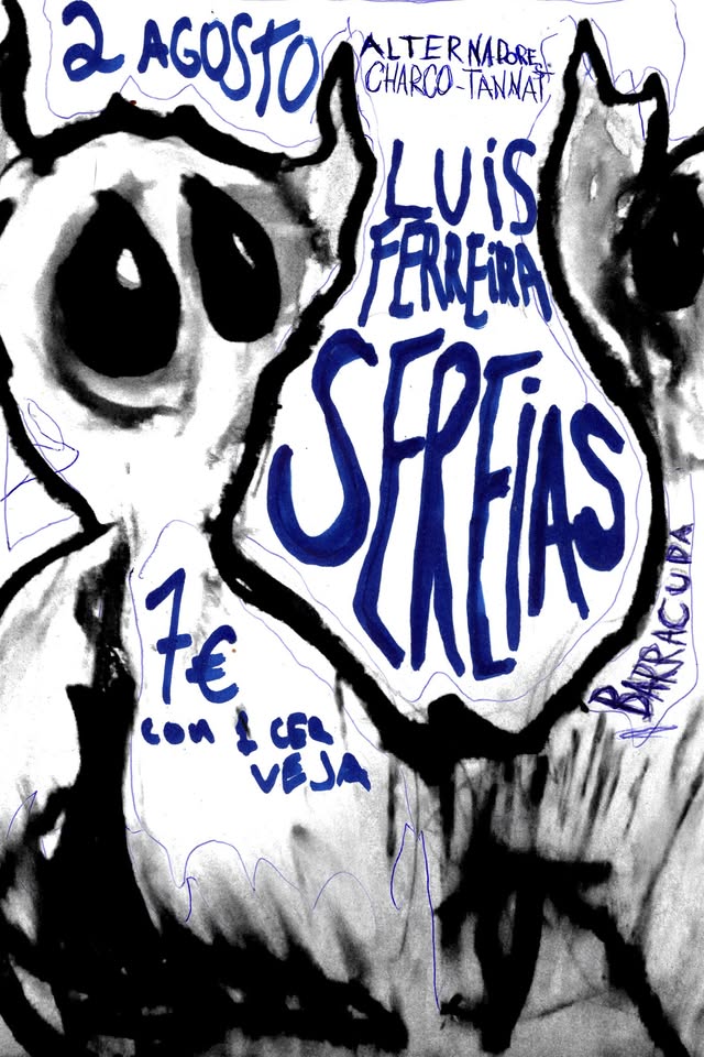 Sereias, Luís Ferreira + DJ Set Charco & Tannat no Barracuda
