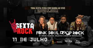 Sexta Rock com 4s Crowd no Hard Rock Cafe Porto
