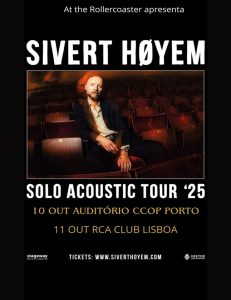 Sivert Høyem no Auditório CCOP