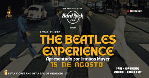 The Beatles Experience — Um tributo inesquecível no Hard Rock Café Porto