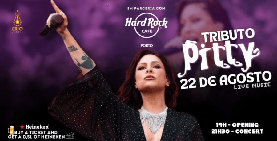 Tributo Pitty — Rock brasileiro no seu melhor!