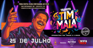 Tributo Tim Maia no Hard Rock Café Porto