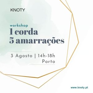 Workshop Shibari: 1 Corda, 5 Amarrações