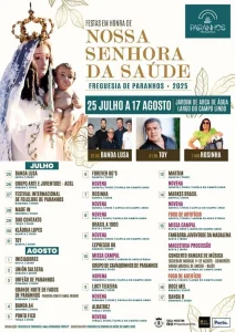 Festas de Nossa Senhora da Saúde 2025 - Paranhos