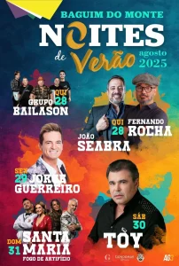 Noites de Verão 2025 em Baguim do Monte