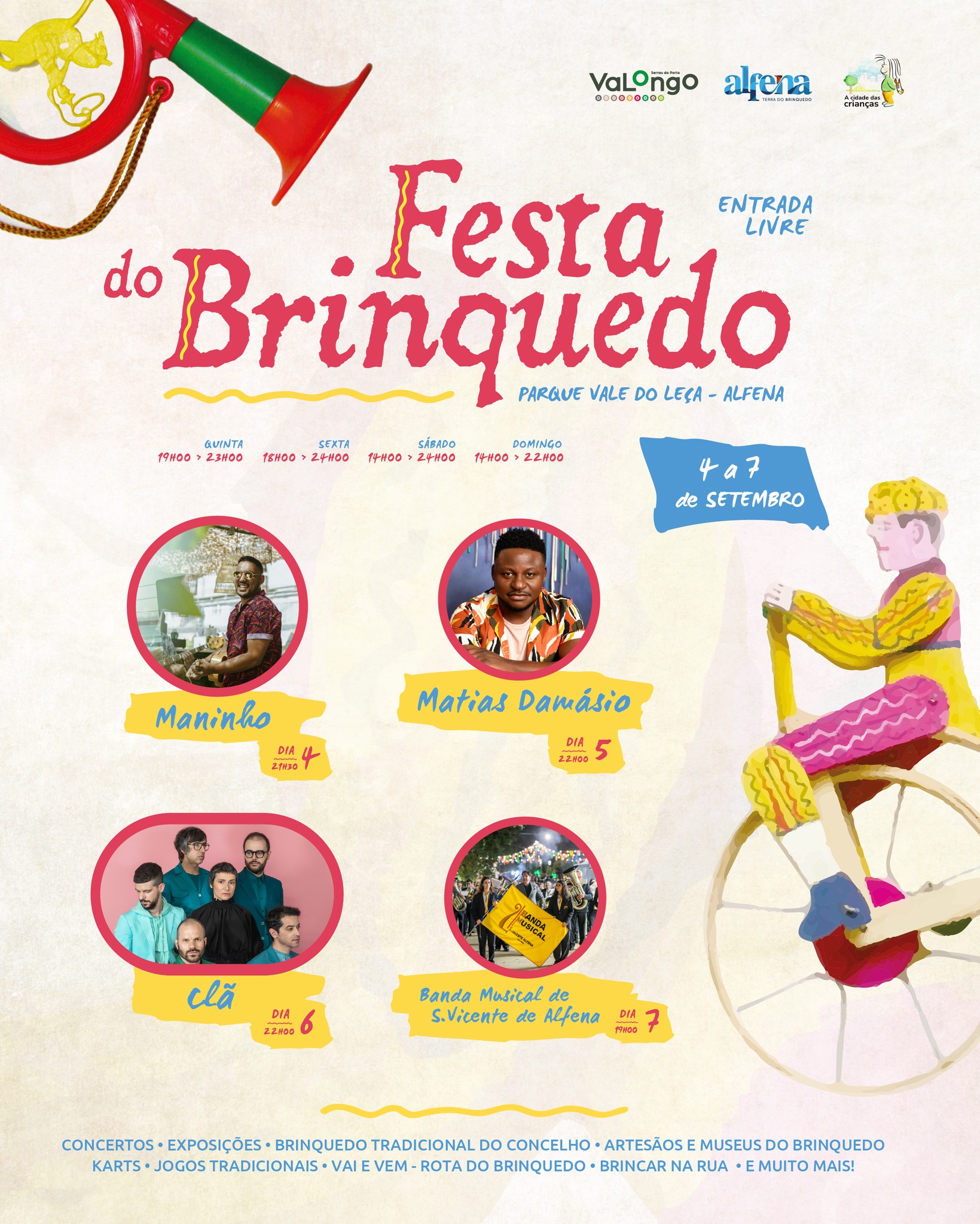 Festa do Brinquedo em Alfena 2025
