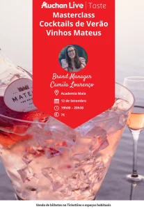 Masterclass Cockteil's de Verão