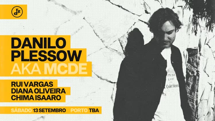 Danilo Plessow aka MCDE encerra o verão com noite de eletrónica no World of Wine