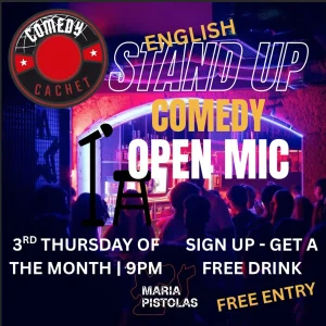 ENGLISH STAND UP COMEDY OPEN MIC @Porto