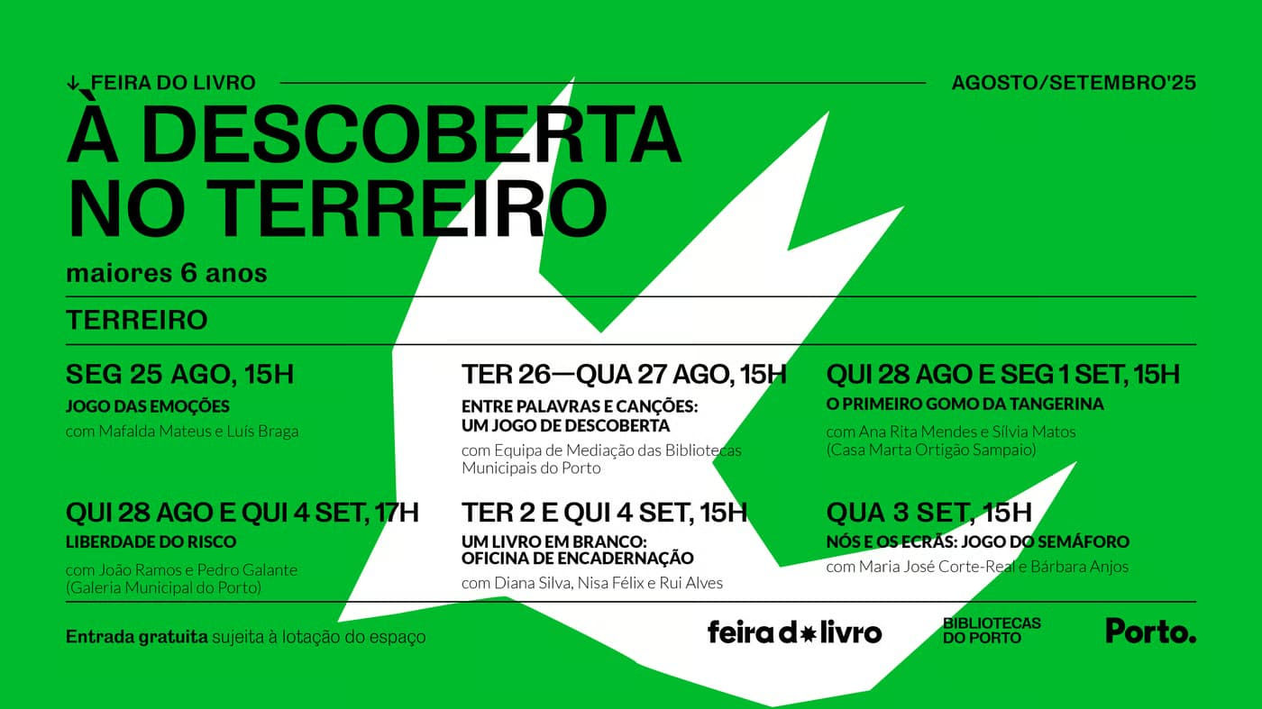 Entre Palavras e Canções: um jogo de descoberta na Feira do Livro do Porto 2025