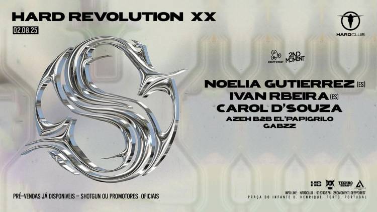 Hard Revolution XX regressa ao Hard Club