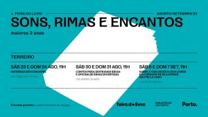 “Histórias sem Corantes” com Tiago Sami Pereira: sons, palavras e imaginação na Feira do Livro do Porto 2025