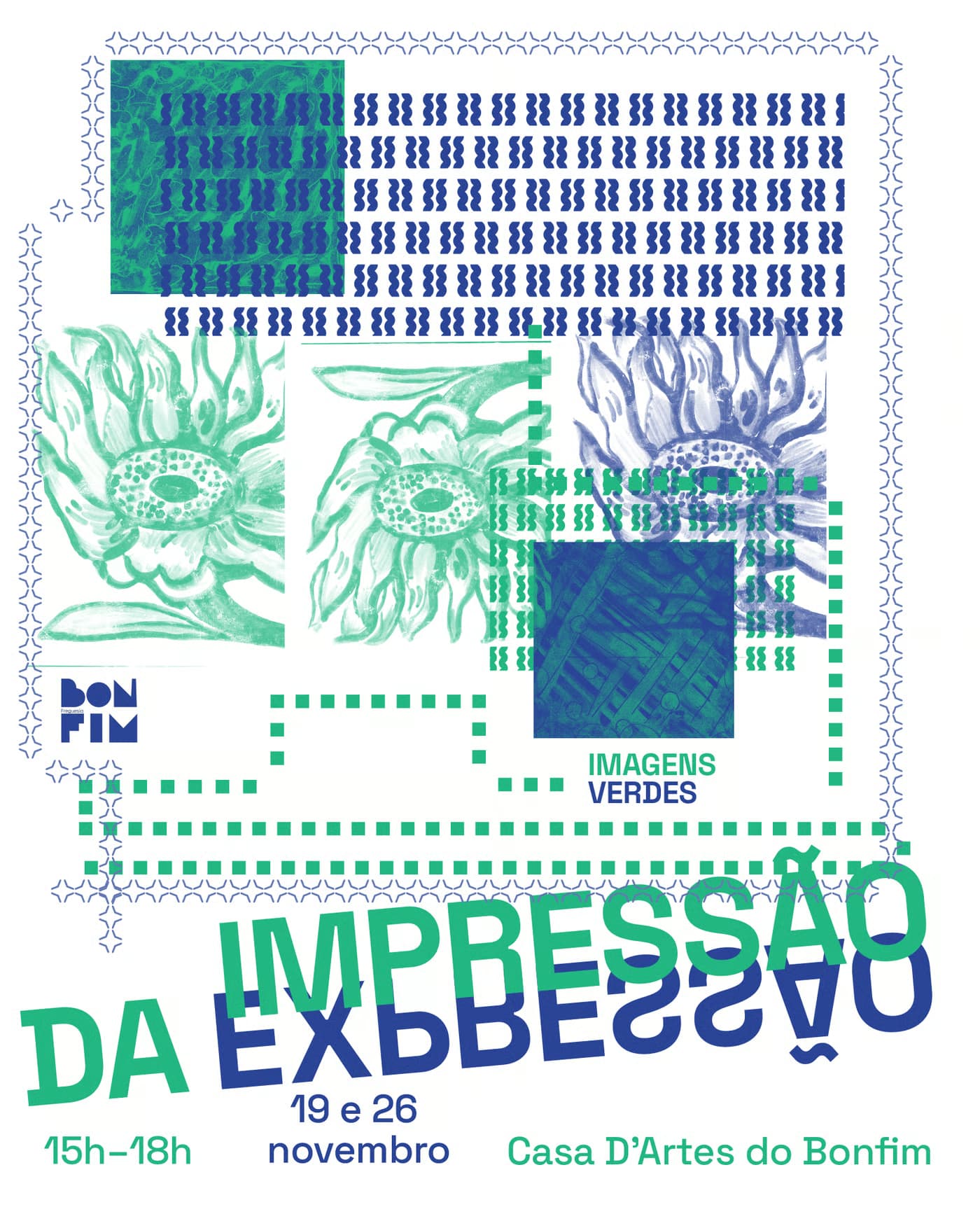 Imagens Verdes: Impressão da Expressão — Oficina de Artes Visuais para Séniores com Rita Hermínio