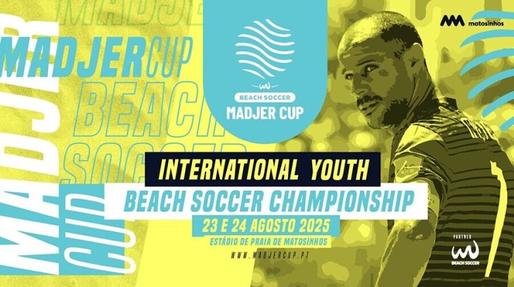 Madjer Cup 2025 traz jovens talentos do futebol de praia a Matosinhos