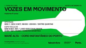 Maré Alta – Coro Instantâneo do Porto Junte-se à Voz Coletiva da Cidade