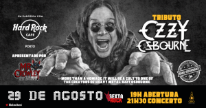 Tributo a Ozzy Osbourne | Uma Noite de Heavy Metal no Porto